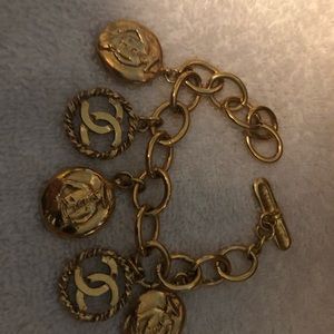 Chanel vintage charm bracelet.